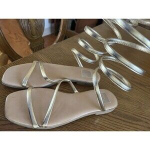 Dolce Vita Gold Gladiator Sandals Size 9.5